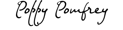 Signature: Poppy Pomfrey