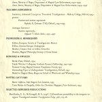 Minerva McGonagall's 1956 CV